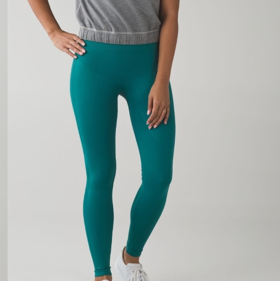 lululemon athletica Pants - NWOT Lululemon Zone In Tight Forage Teal Sz 2